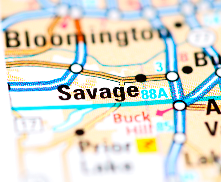 Savage on a map. Savage MN Movers - Piepho Moving & Storage