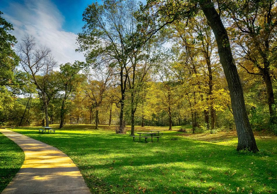 US MN path in the park